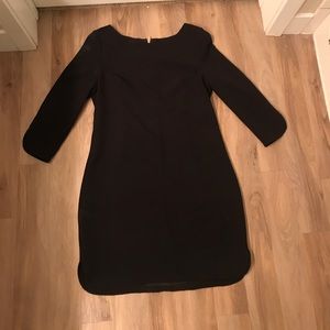 Black 3/4 Sleeve Dress